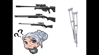 Scoped Weapons Crutch 🩼 [upl. by Zebada]