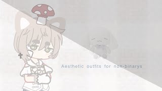 gacha club gender neutral outfits   ✩ [upl. by Rodger]