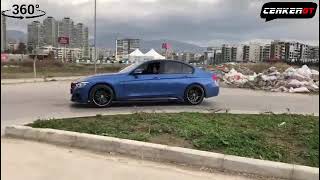 BMW F30 320i ED 40YIL  DRIFT amp 360°  ESTORIL BLUE [upl. by Aisan180]