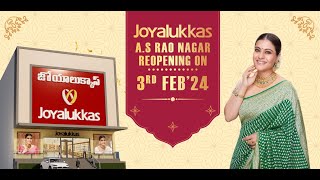 Grand Reopening of Joyalukkas AS Rao Nagar Hyderabad [upl. by Knick418]