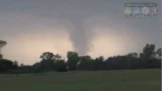 May 19th 2012 Tornadoes near Kingman and Harper Kansas [upl. by Kelila]