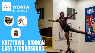 2024 AampT Gannon East Stroudsburg vs Kutztown [upl. by Nels]