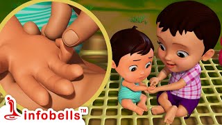 Aakesi Pappesi song  Telugu Rhymes for Children  Infobells [upl. by Ydniahs]