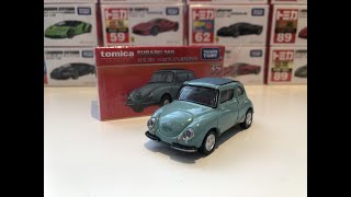 Tomica Premium 35 Subaru 360 Release Commemoration Version [upl. by Nennek]