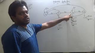 0010 and 0001 Sequence Detector Using Melay FSMMultiple sequence detector using Melay FSM [upl. by Shiverick]