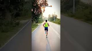 good morning 🌄🌅running sortvideo armyloverstatus racer Sandeep Rathour [upl. by Jennie867]