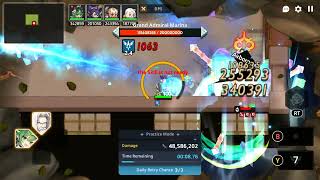 Guardian Tales  Raid quotCity Huntersquot Lv81 Grand Admiral Marina Water 569M damage [upl. by Castera]