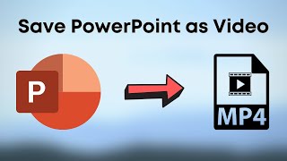 How To Convert PowerPoint to Video With Audio  ppt to video [upl. by Llednav717]