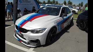 BMW M3 GTS  F80  AKRAPOVIC EXHAUST  AC SCHNITZER WHEELS  WALKAROUND  INTERIOR [upl. by Etteuqaj]