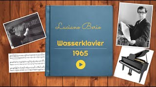 Wasserklavier Luciano Berio [upl. by Spalla72]