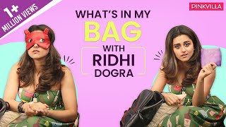 Whats in my bag with Ridhi Dogra  S03E03  Fashion  Pinkvilla  Bollywood [upl. by Aneekas]