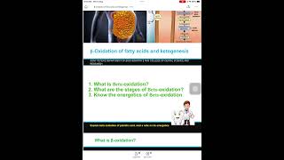 Beta Oxidation of fatty acids and ketogenesis [upl. by Annahael]