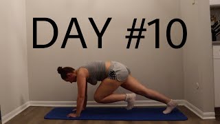 Day 10 Hiit 30 Day Workout Challenge At Home No Equipment [upl. by Drape]