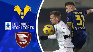 Hellas Verona vs Salernitana Extended Highlights  Serie A  CBS Sports Golazo [upl. by Airdnal]