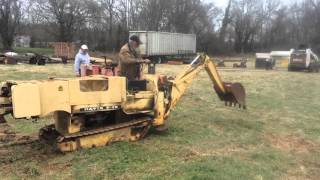 DAVIS T78 TRENCHERBACKHOE SN2649 [upl. by Annoyt]