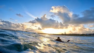 SUNSET Bodyboard POV [upl. by Barbie]