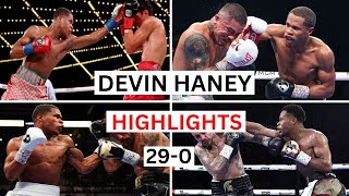 Devin Haney 290 All Knockouts amp Highlights [upl. by Aitnic474]