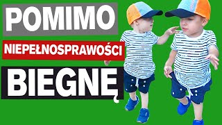 niepełnosprawność BIEGNĘ POMIMO TEGO  dysplazja diastroficzna [upl. by Rotow925]