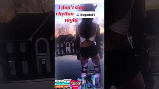 Thirst trap hot girl rhythm of the night song Begode T4 scooterfitness music girlsshorts [upl. by Castora]