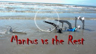 Mantus Dinghy Anchor vs Competition 2018 [upl. by Alcina]