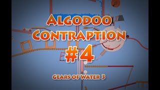 Algodoo Contraption 4  Gear of Water 3 [upl. by Narrat]