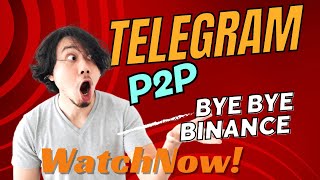 Telegram P2P Wallet Bye Bye Binance P2P 💳🚀  Safe amp Secured [upl. by Anomor]