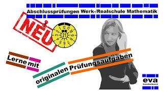 Abschlussprüfungen komplette Prüfung 2021  BW Realschule Mathematik [upl. by Bac]