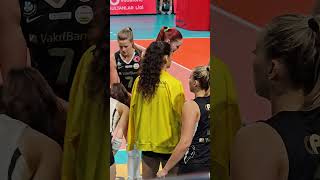 Zehra GüneşKiera Van Ryk Caterina Bosetti Vakifbank Volleyball [upl. by Hashim885]