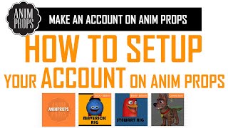 How To Make Your Account on Animprops to upload your 3D Work [upl. by Shepherd]