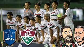 IRRITAÇÃO E PONTOS VICIADOS EM PONTUAR  AUDAX 0x1 FLUMINENSE  PÓSJOGO [upl. by Elacim560]