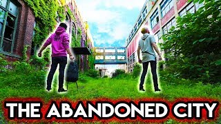 EXPLORING SECRET ABANDONED CITY 200ft ClockTower [upl. by Annabela]