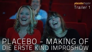 Placebo Theater Making OfDie KinoImproshow im Cineplex Münster [upl. by Kcirtapnaes]