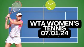 WTA Tennis Predictions Today 070124 FRER Wimbledon Open Picks [upl. by Maryellen]