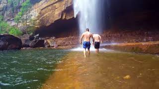 Bottom of Gerringong Falls NSW [upl. by Anined]