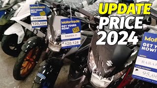 UPDATE PRICE MOTORCYCLE 2024 [upl. by Ecirtak]