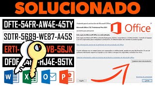 ✅Cómo solucionar ERROR DE ACTIVACION de Microsoft Office 2024  WORD POWERPOINT EXCEL ACTUALIZADO [upl. by Learsiy]