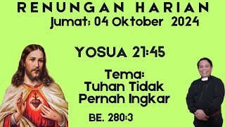 JAMITA NA METMET PANGOLU PARTONDION YOSUA 2145 TUHAN TIDAK PERNAH INGKAR JUMAT 04 OKT 2024 [upl. by Alonzo]