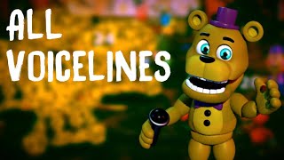 Adventure Fredbear All Voicelines with subtitles [upl. by Adolfo]