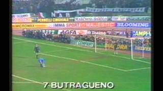 1986 November 5 Juventus Italy 1 Real Madrid Spain 0 Champions Cup [upl. by Absa]