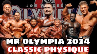 Classic Physique Mr Olympia 2024 Qualified Bodybuilders Till Now [upl. by Lochner]