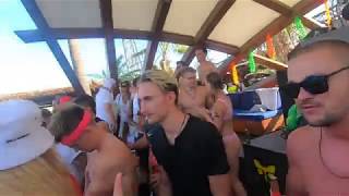 Daytime Stroll Through Zrce Beach 24 Hour Party Zone Summer 2019 Novalja Pag Croatia Part 2 [upl. by Leynwad]