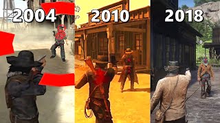 RDR2  Evolution of the Dead Eye in Red Dead games [upl. by Shatzer]