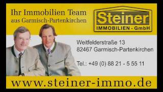 Steiner Immobilien GmbH GarmischPartenkirchen GAPATV Video [upl. by Ailelc]