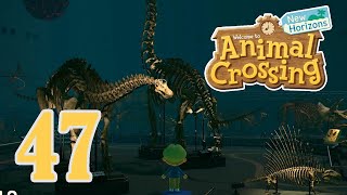 Animal Crossing New Horizons  Fossil Museum Complete  part 47 [upl. by Ambrose245]