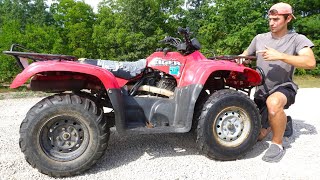 Seller Said This 250 ATV Wouldnt MoveI Fixed It In 20 Minutes [upl. by Sankey784]