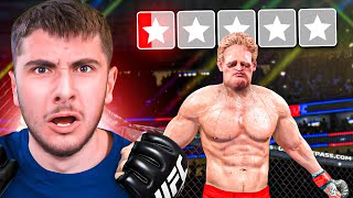 I Used The WORST Fighters On UFC 4 [upl. by Tannenbaum]