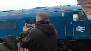 45118 amp 47709 passing through Wakefield kirkgate 81124 [upl. by Zeta]