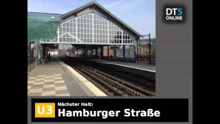 Ansage für Hamburger Straße U3 [upl. by Essirahs111]