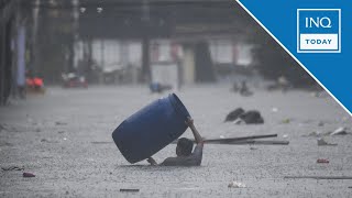 21 dead after Typhoon Carina pounds PH – PNP  INQToday [upl. by Avruch]