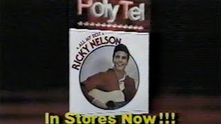 Ricky Nelson  All My Best — TV commercial Oct 27 1985 [upl. by Ahsyek]